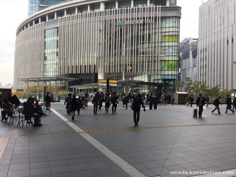 グランフロント大阪への行き方 アクセスの方法 写真でくわしくガイド 大阪梅田olsen